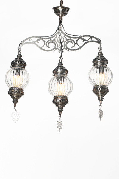 High Quality Design Chandelier with 3 Special Pyrex Glasses